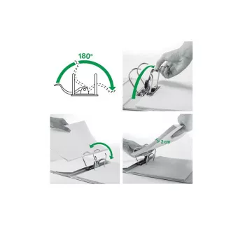 LEITZ Mobile Binder 180° Active STYLE, 50 mm, granatrot