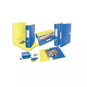 LEITZ UrbanChic Mini-Hefter und Locher-Set, blau LEITZ UrbanChic Mini-Hefter und Locher-Set, blau