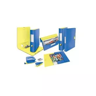 LEITZ UrbanChic Mini-Hefter und Locher-Set, blau LEITZ UrbanChic Mini-Hefter und Locher-Set, blau