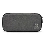 PowerA Slim Case für Nintendo Switch – OLED-Modell, Nintendo Switch oder Nintendo Switch Lite – Charcoal