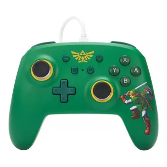 PowerA Kabelgebundener Controller für Nintendo Switch - Hyrule Defender PowerA Kabelgebundener Controller für Nintendo Switch - Hyrule Defender