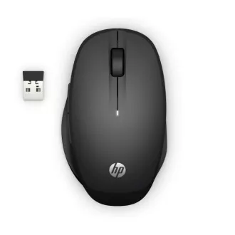 HP 300 Dual Mode Wireless Maus - Silber HP 300 Dual Mode Wireless Maus - Silber