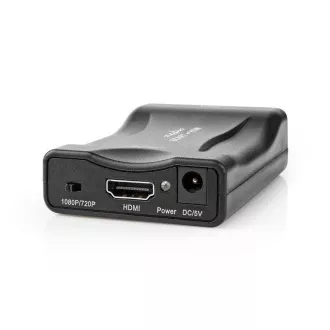 Nedis VCON3463BK - HDMI™ Konverter | SCART-Buchse | HDMI™ Ausgang | 1-Wege | 1080p | 1.2 Gbps | ABS | Schwarz