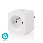 Nedis WIFIP121EWT - WiFi Smart Socket |Typ E (CEE 7/6)| -10 - 45 °C | Android™ / IOS | Weiß