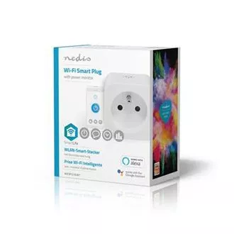 Nedis WIFIP121EWT - WiFi Smart Socket |Typ E (CEE 7/6)| -10 - 45 °C | Android™ / IOS | Weiß Nedis WIFIP121EWT - WiFi Smart Socket |Typ E (CEE 7/6)| -10 - 45 °C | Android™ / IOS | Weiß