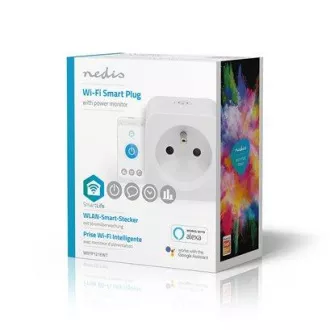 Nedis WIFIP121EWT - WiFi Smart Socket |Typ E (CEE 7/6)| -10 - 45 °C | Android™ / IOS | Weiß Nedis WIFIP121EWT - WiFi Smart Socket |Typ E (CEE 7/6)| -10 - 45 °C | Android™ / IOS | Weiß