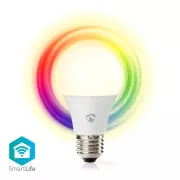 Nedis WIFILRC10E27 - SmartLife LED-Glühbirne | Wi-Fi | E27 | 806 lm | 9 W | RGB / Warm- bis Kaltweiß | Android / IOS, F