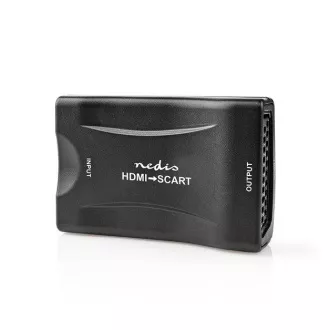 Nedis VCON3461BK - HDMI™ Konverter | HDMI™ Eingang | SCART Buchse | 1-Wege | 1080p | 1.2 Gbps | ABS | Schwarz Nedis VCON3461BK - HDMI™ Konverter | HDMI™ Eingang | SCART Buchse | 1-Wege | 1080p | 1.2 Gbps | ABS | Schwarz