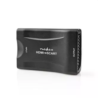 Nedis VCON3461BK - HDMI™ Konverter | HDMI™ Eingang | SCART Buchse | 1-Wege | 1080p | 1.2 Gbps | ABS | Schwarz Nedis VCON3461BK - HDMI™ Konverter | HDMI™ Eingang | SCART Buchse | 1-Wege | 1080p | 1.2 Gbps | ABS | Schwarz