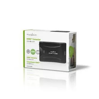 Nedis VCON3461BK - HDMI™ Konverter | HDMI™ Eingang | SCART Buchse | 1-Wege | 1080p | 1.2 Gbps | ABS | Schwarz Nedis VCON3461BK - HDMI™ Konverter | HDMI™ Eingang | SCART Buchse | 1-Wege | 1080p | 1.2 Gbps | ABS | Schwarz