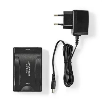 Nedis VCON3461BK - HDMI™ Konverter | HDMI™ Eingang | SCART Buchse | 1-Wege | 1080p | 1.2 Gbps | ABS | Schwarz Nedis VCON3461BK - HDMI™ Konverter | HDMI™ Eingang | SCART Buchse | 1-Wege | 1080p | 1.2 Gbps | ABS | Schwarz