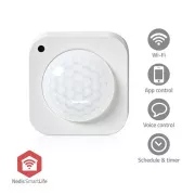 Nedis ZBSM20WT - SmartLife Bewegungsmelder | Zigbee 3.0 | Batterie und USB-Stromversorgung | Reichweite: 7 m | Weiß