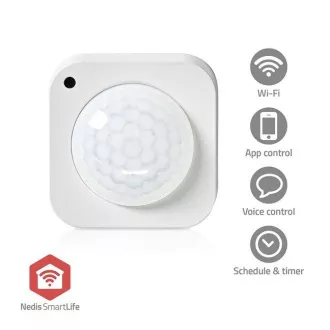 Nedis ZBSM20WT - SmartLife Bewegungsmelder | Zigbee 3.0 | Batterie und USB-Stromversorgung | Reichweite: 7 m | Weiß