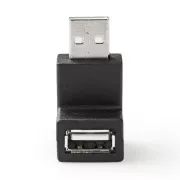 Nedis CCGB60930BK - USB 2.0 Adapter | USB-A Stecker | USB-A Buchse | Schwarz