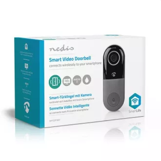 Nedis WIFICDP40CWT - Wi-Fi Smart Home Videotelefon | Cloud/ microSD / Onvif | IP65 | Bewegungssensor | Weiß Nedis WIFICDP40CWT - Wi-Fi Smart Home Videotelefon | Cloud/ microSD / Onvif | IP65 | Bewegungssensor | Weiß