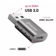SWISSTEN ADAPTER USB-A(M)/USB-C(F)