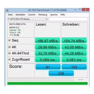 2-Power SSD 128GB 2.5" SATA III 6Gbps (Lesen 500MB/s, Schreiben 500MB/s) 3 JAHRE GARANTIE