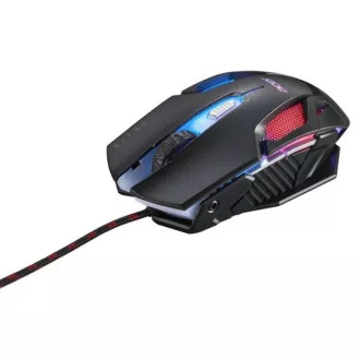 Acer NITRO GAMING MOUSE II - Gaming-Maus optisch, max. 7200dpi (6 Stufen - 800-7200), 7 Arten von Hintergrundbeleuchtung, 6 Tasten