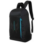 Predator Urban Backpack 18" (PBG510); schwarzer Rucksack mit blauen Akzenten, wasserabweisendes und abriebfestes Material, für 18", 27 l, 0,6 kg