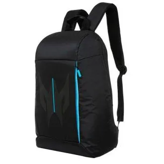 Predator Urban Backpack 18" (PBG510); schwarzer Rucksack mit blauen Akzenten, wasserabweisendes und abriebfestes Material, für 18", 27 l, 0,6 kg