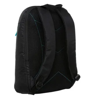 Predator Urban Backpack 18" (PBG510); schwarzer Rucksack mit blauen Akzenten, wasserabweisendes und abriebfestes Material, für 18", 27 l, 0,6 kg
