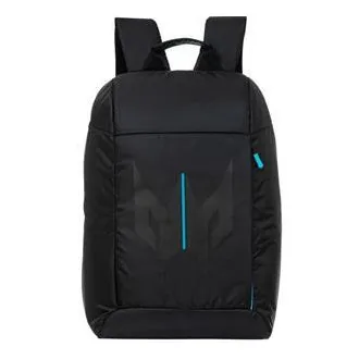 Predator Urban Backpack 18" (PBG510); schwarzer Rucksack mit blauen Akzenten, wasserabweisendes und abriebfestes Material, für 18", 27 l, 0,6 kg