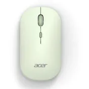 Acer kabellose Maus AMR130 Green – Dual-Modus 2,4 GHz   BT 5.2, 4 Tasten, 800/1200/1600 dpi, 5 Mio. Klicks, 1x AA, WIN/MAC, hellgrün