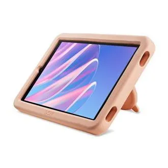 Acer Iconia A11 for Kids (A11-21P-A11C) A333 mit Penta-Core-CPU/4 GB/128 GB/11-Zoll-WXGA-LCD-Touchscreen/Android 15, schwarz, rosa Hülle