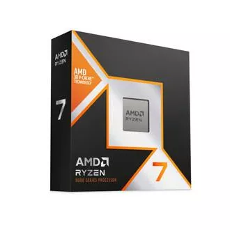 AMD Ryzen 7 8C/16T 9800X3D (bis zu 5.2GHz,104MB,120W,AM5) AMD Radeon Grafik/Box ohne Kühlkörper
