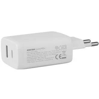AVACOM HomePRO Netzwerk-Ladegerät mit Power Delivery 65W mit USB-C und USB-A Ausgängen AVACOM HomePRO Netzwerk-Ladegerät mit Power Delivery 65W mit USB-C und USB-A Ausgängen