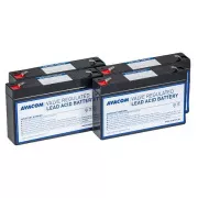 AVACOM AVA-RBP04-06085-KIT CyberPower, Eaton, VERTIV - Batterie für USV