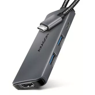AXAGON HMC-5H8K, USB 5Gbps Hub, 2x USB-A, USB-C, HDMI 8k/30Hz, PD 100W, USB-C Kabel 15cm AXAGON HMC-5H8K, USB 5Gbps Hub, 2x USB-A, USB-C, HDMI 8k/30Hz, PD 100W, USB-C Kabel 15cm