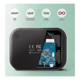 AXAGON ADSA-DC, USB-C 5Gbps - 2x SATA 6G 2.5 AXAGON ADSA-DC, USB-C 5Gbps - 2x SATA 6G 2.5