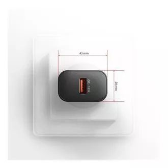 AXAGON ACU-QC18, 18W Netzladegerät, 1x USB-A Anschluss, QC3.0/AFC/Apple, schwarz AXAGON ACU-QC18, 18W Netzladegerät, 1x USB-A Anschluss, QC3.0/AFC/Apple, schwarz