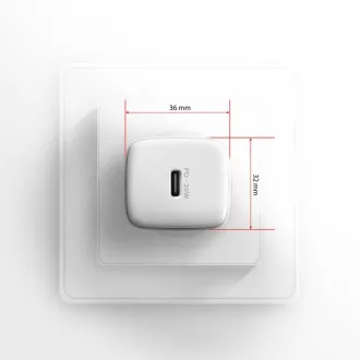 AXAGON ACU-PD20W, 20W Netzladegerät, 1x USB-C Anschluss, PD3.0/PPS/QC4 /AFC/Apple, weiß AXAGON ACU-PD20W, 20W Netzladegerät, 1x USB-C Anschluss, PD3.0/PPS/QC4 /AFC/Apple, weiß