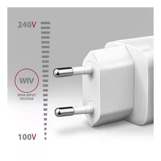 AXAGON ACU-PD20W, 20W Netzladegerät, 1x USB-C Anschluss, PD3.0/PPS/QC4 /AFC/Apple, weiß AXAGON ACU-PD20W, 20W Netzladegerät, 1x USB-C Anschluss, PD3.0/PPS/QC4 /AFC/Apple, weiß