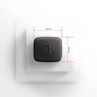 AXAGON ACU-PD30, Ladegerät 30W, 1x USB-C Anschluss, PD3.0/PPS/QC4 /SFC/AFC/Apple, schwarz AXAGON ACU-PD30, Ladegerät 30W, 1x USB-C Anschluss, PD3.0/PPS/QC4 /SFC/AFC/Apple, schwarz
