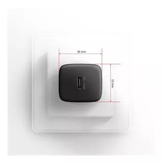 AXAGON ACU-PD30, Ladegerät 30W, 1x USB-C Anschluss, PD3.0/PPS/QC4 /SFC/AFC/Apple, schwarz AXAGON ACU-PD30, Ladegerät 30W, 1x USB-C Anschluss, PD3.0/PPS/QC4 /SFC/AFC/Apple, schwarz