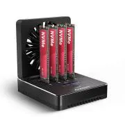 AXAGON ADSA-M2C44, USB4-Dockingstation für 4× M.2-NVMe-SSDs mit Klonfunktion