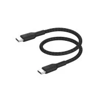 Belkin BOOST CHARGE™ USB-C/USB-C Kabel, 15cm, Schwarz - Langlebig