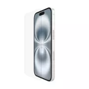 Belkin SCREENFORCE™ Invisiglass Anti-Mikrobielles Schutzglas für iPhone 16 / 15 / 14 Pro