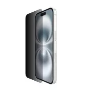 Belkin SCREENFORCE™ Invisiglass Privacy Anti-Microbial schützendes Privatglas für iPhone 16 / 15 / 14 Pro