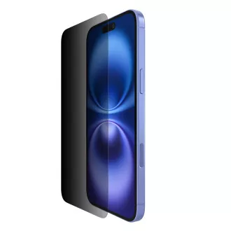 Belkin SCREENFORCE™ Invisiglass Privacy Anti-Microbial schützendes Privatglas für iPhone 16 Plus / 15 Plus / 14 Pro Max