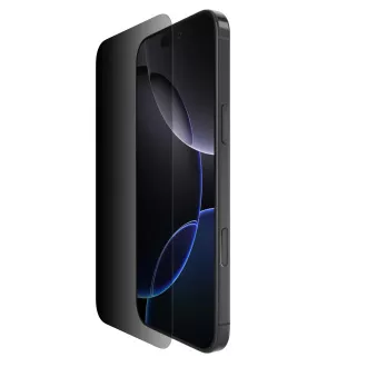 Belkin SCREENFORCE™ Invisiglass Privacy Anti-Microbial schützendes Privatglas für iPhone 16 Pro Max Belkin SCREENFORCE™ Invisiglass Privacy Anti-Microbial schützendes Privatglas für iPhone 16 Pro Max