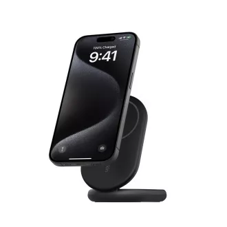 Belkin BOOST CHARGE™ Qi2 15W Magnetische Ladestation, faltbar, schwarz Belkin BOOST CHARGE™ Qi2 15W Magnetische Ladestation, faltbar, schwarz