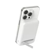 Belkin BOOST CHARGE™ Qi2 Magnetic Wireless PowerBank mit Ständer, 8000mAh, 15W, Weiß