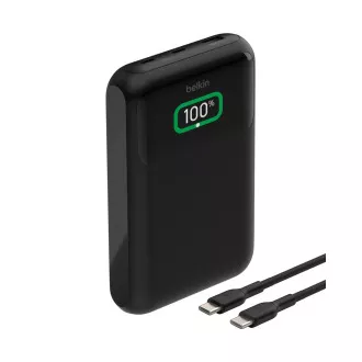 Belkin BOOST CHARGE™ USB-C Power Delivery PowerBank, 20000mAh, 65W, mit Display, schwarz Belkin BOOST CHARGE™ USB-C Power Delivery PowerBank, 20000mAh, 65W, mit Display, schwarz