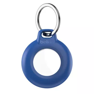 Belkin Secure AirTag Etui mit wasserdichtem Schlüsselring - Blau Belkin Secure AirTag Etui mit wasserdichtem Schlüsselring - Blau