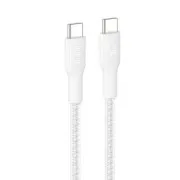 Belkin BOOST CHARGE PRO USB-C/USB-C-Kabel 240 W, 3 m, weiß – strapazierfähig