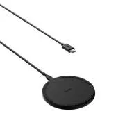 Belkin BOOST CHARGE Qi 15 W kabelloses Ladepad, ohne Adapter, schwarz